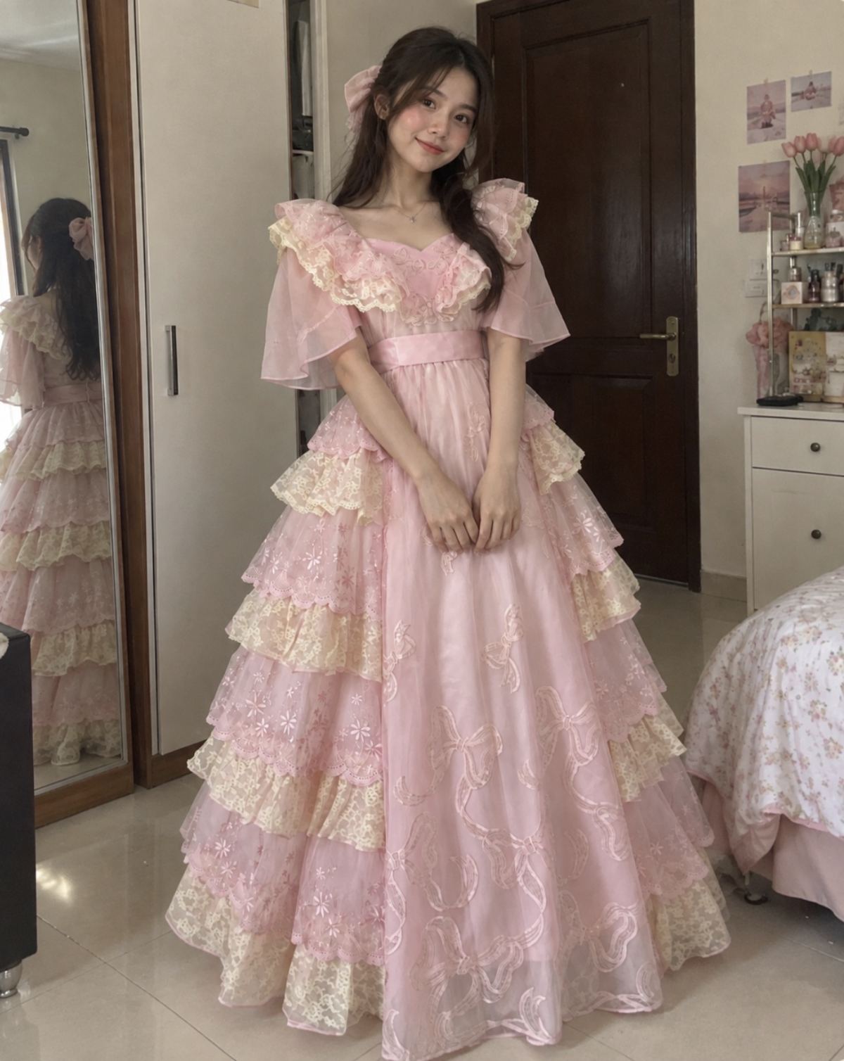 Ribbon dress