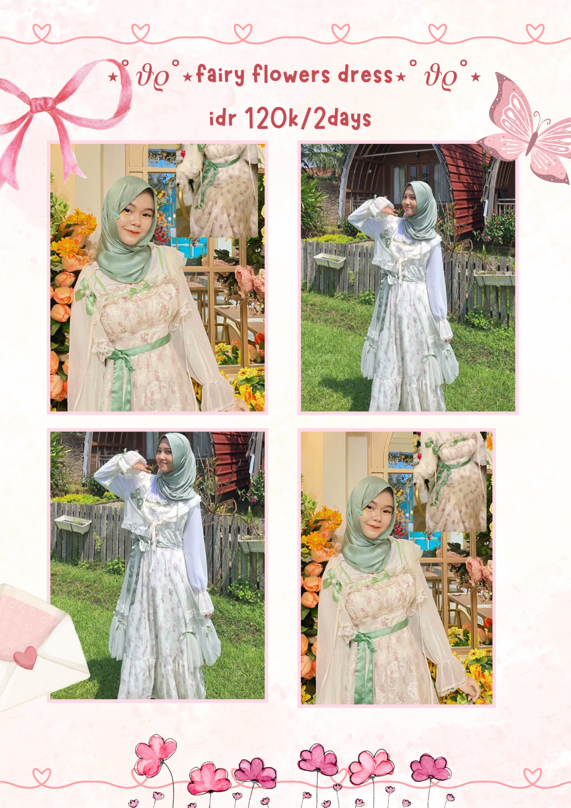 Fairy flowers dress